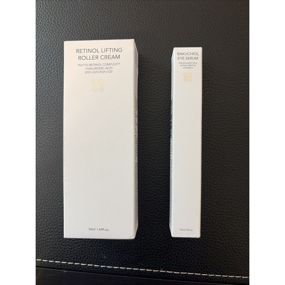SKIN&LAB Retinol Lifting Roller Cream 50ml & Bakuchiol Eye Serum 15ml Set